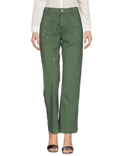 Aglini Casual Pants In Green