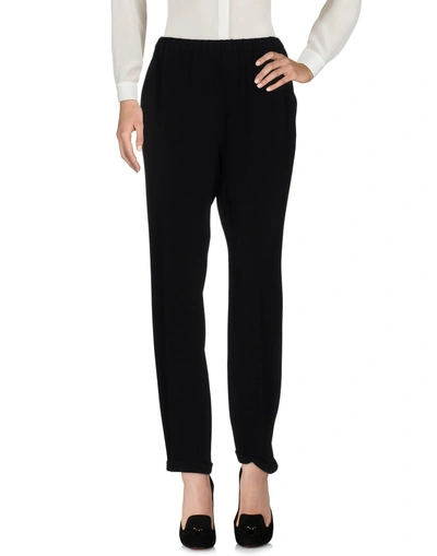 Alberto Biani Pants In Black