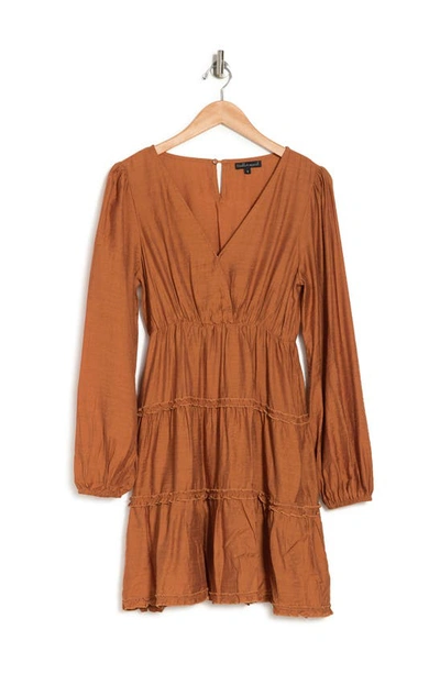 Wishlist Long Sleeve Tiered Dress In Gucci