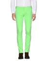 Entre Amis Casual Pants In Acid Green