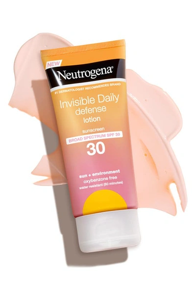 Neutrogena® Invisible Daily Defense Spf 30 Sunscreen Lotion