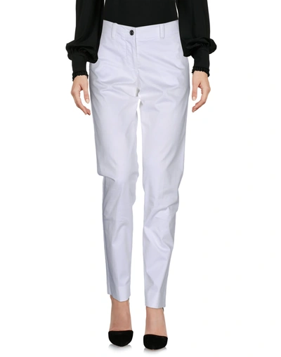 Armani Jeans Casual Pants In White