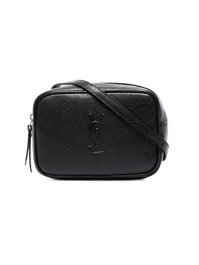 Saint Laurent Lou Lou Leather Belt Bag In Black