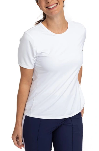 Kinona Tee It Up Ss Golf Shirt In White