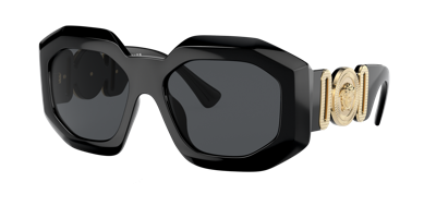 Versace Women's Ve4424u 56mm Sunglasses In Black,grey
