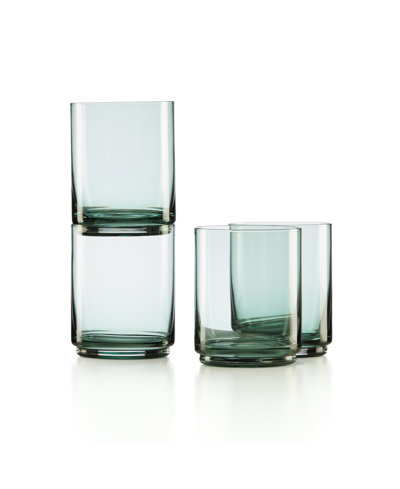Lenox Tuscany Classics Stackable Tall Glasses Set, 4 Piece In Orange