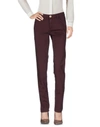 Trussardi Jeans Casual Pants In Deep Purple