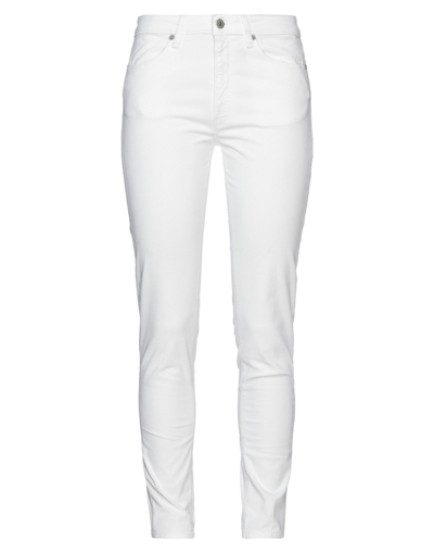 Dondup `daila` Pants In Bianco