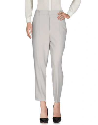 Brunello Cucinelli Casual Pants In Light Grey