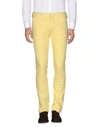 Entre Amis Casual Pants In Light Yellow