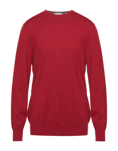 Cashmere Company Sweaters In Red