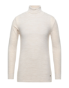 Les Copains Turtlenecks In White