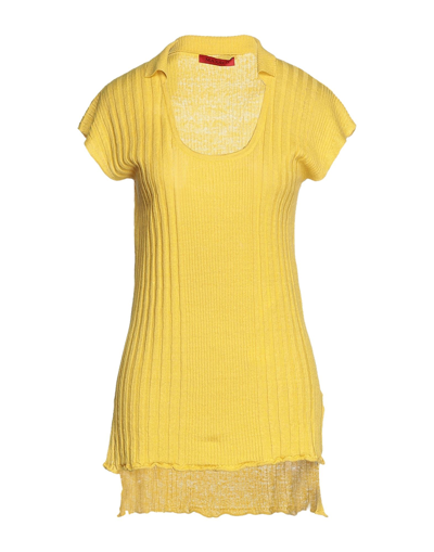 Max & Co Sweaters In Yellow