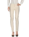 Trussardi Jeans Casual Pants In Beige