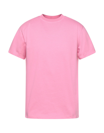 Rick Owens T-shirts In Pink
