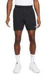 Nike Men's Court Dri-fit Advantage 7" Tennis Shorts In Black