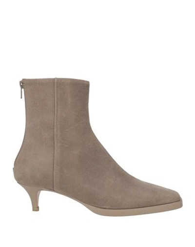 Mm6 Maison Margiela Ankle Boots In Grey