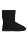 Emu Ankle Boots In Black