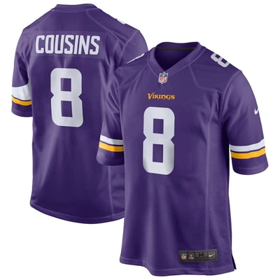Nike Kirk Cousins Purple Minnesota Vikings Game Jersey
