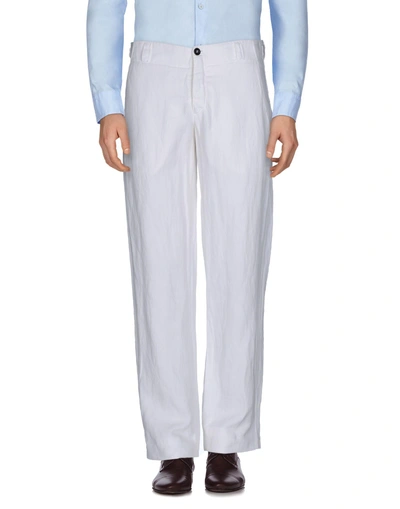 Hannes Roether Casual Pants In White