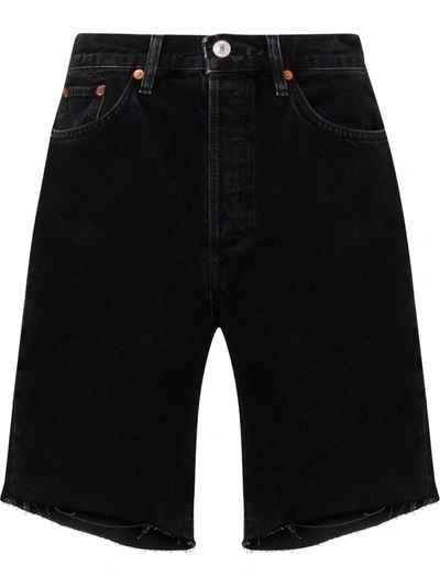 Re/done 90s Comfy Short In Shaded Black