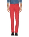 Rrd Casual Pants In Brick Red