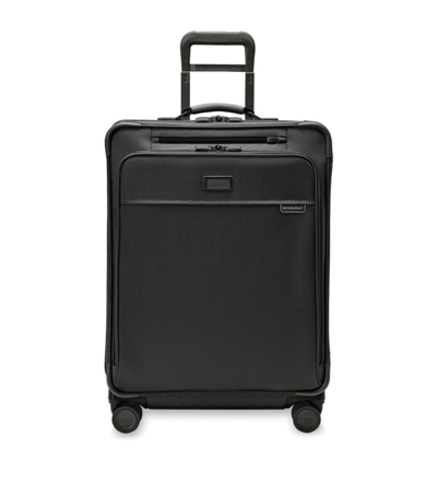 Briggs & Riley Baseline Expandable Shell Suitcase 66cm In Black