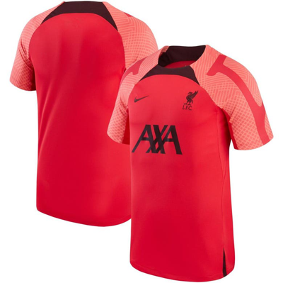 Nike Liverpool Fc Strike  Men's Dri-fit Short-sleeve Soccer Top In Red