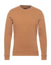 Lyle & Scott Sweatshirts In Beige