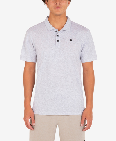 Hurley Men's Ace Vista Short Sleeve Polo Shirt In White