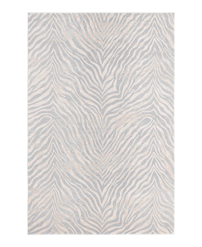 Bayshore Home Islin Isl02 5'3" X 8' Area Rug In Gray
