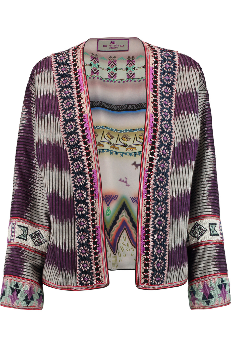 Etro Bead-embellished Jacquard Jacket | ModeSens