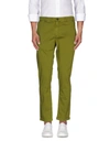 Monocrom Casual Pants In Military Green