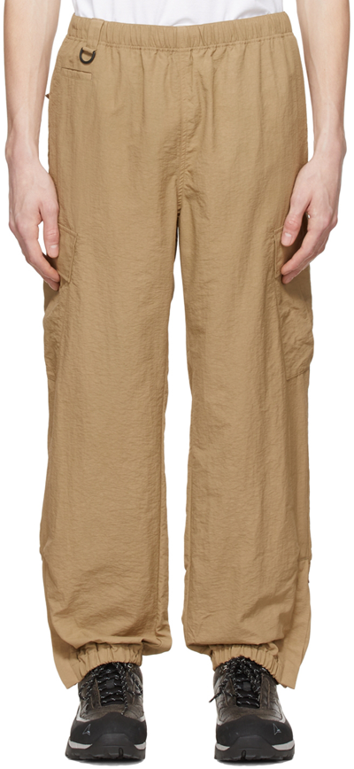 Undercover Beige Nylon Cargo Pants