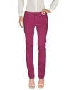 Jeckerson Casual Pants In Mauve