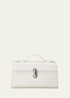 Savette The Symmetry 19 Leather Shoulder Bag In Ivory