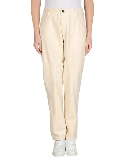 Massimo Alba Casual Pants In Ivory