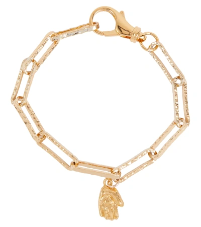 Alighieri 24ct Gold-plated Bronze Token Of Love Amulet Bracelet