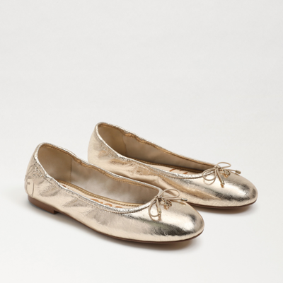 Sam Edelman Women's Felicia Ballet Flats Women's Shoes In Gold
