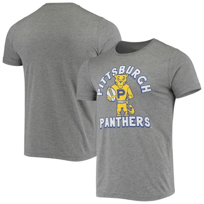 Homefield Heather Gray Pitt Panthers Vintage Football T-shirt