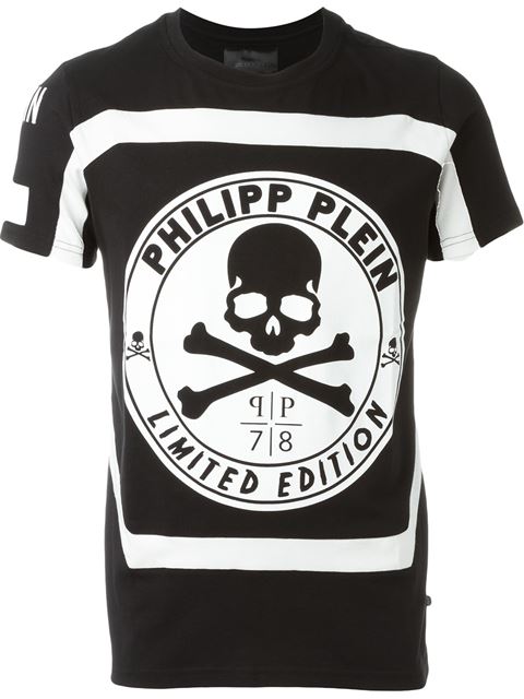 Philipp Plein 'limited' T-shirt In Black | ModeSens