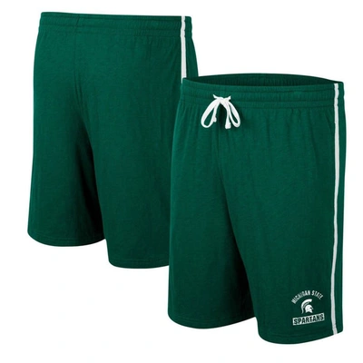 Colosseum Green Michigan State Spartans Thunder Slub Shorts