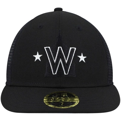 New Era Black Washington Nationals 2022 Batting Practice Team Low Profile 59fifty Fitted Hat