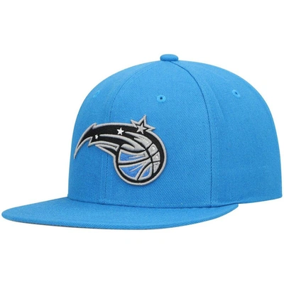 Mitchell & Ness Men's  Blue Orlando Magic Ground 2.0 Snapback Hat