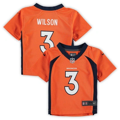 Nike Babies' Infant  Russell Wilson Orange Denver Broncos Game Jersey
