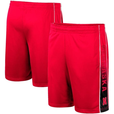 Colosseum Scarlet Nebraska Huskers Lazarus Shorts