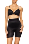 Skims Barely There Shapewear Low Back Shorts In Onyx