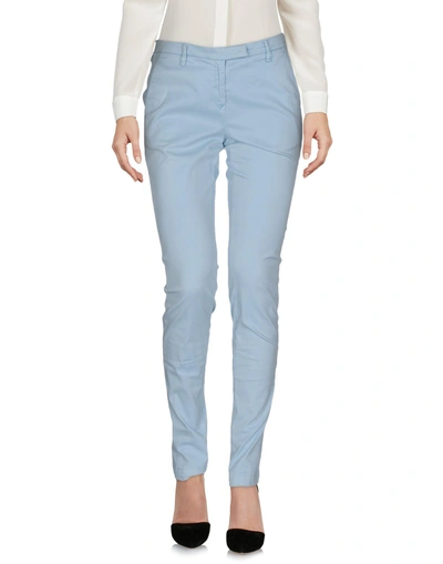 Department 5 Casual Pants In Sky Blue