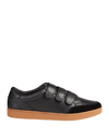 Rebecca Minkoff Women's Perforated Leather Sneakers In Black