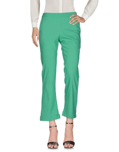 Liviana Conti Casual Pants In Green